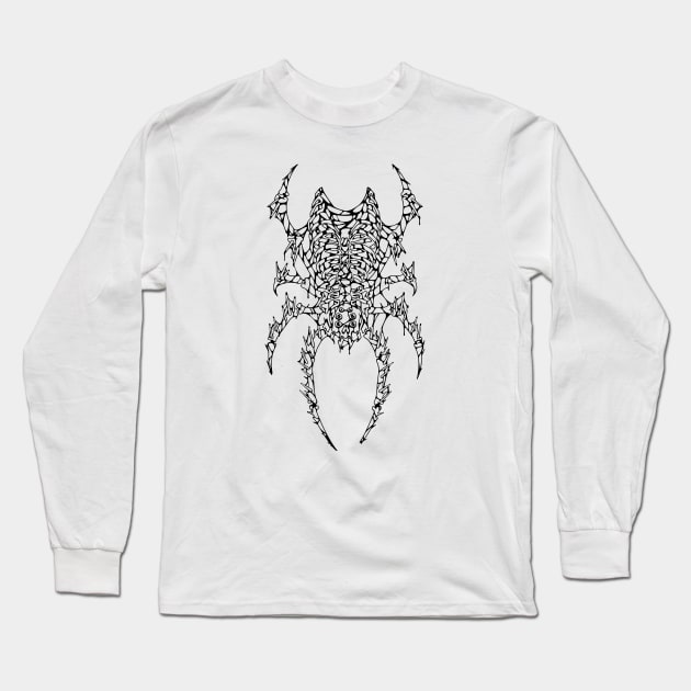 SpyderSkull Long Sleeve T-Shirt by NITO